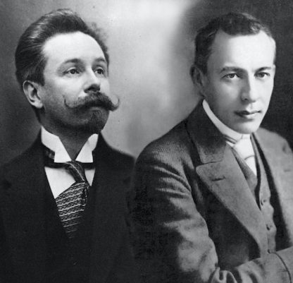 Alexander Scriabin and Sergei Rachmaninoff